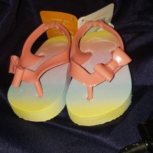 Toddler girl flip flops